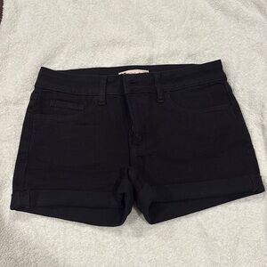 Junior Girls Black Shorts